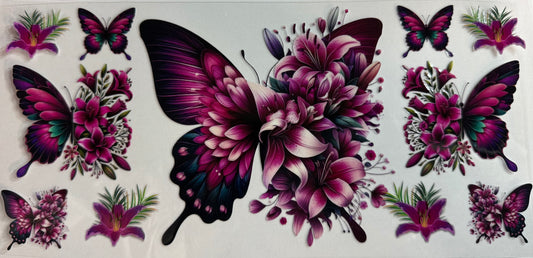 Butterfly Burgundy