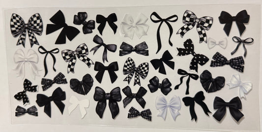 Black and White Bows