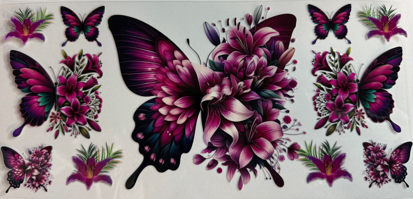Butterfly Burgundy