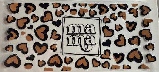 Mama Heart Cheetah