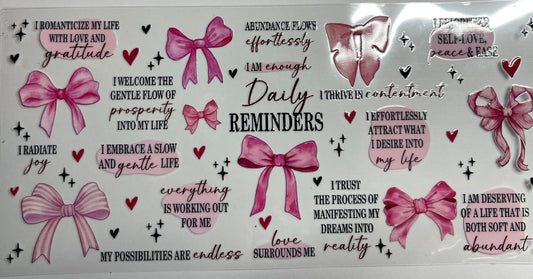 Daily Reminders