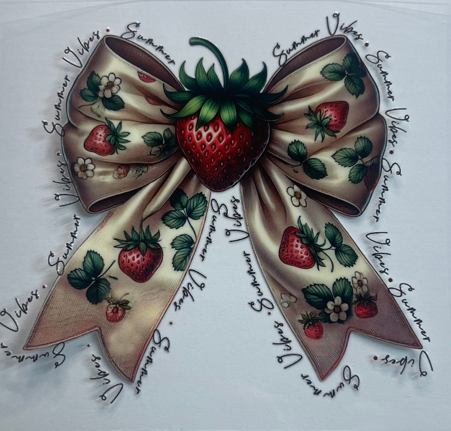 Strawberry Bow